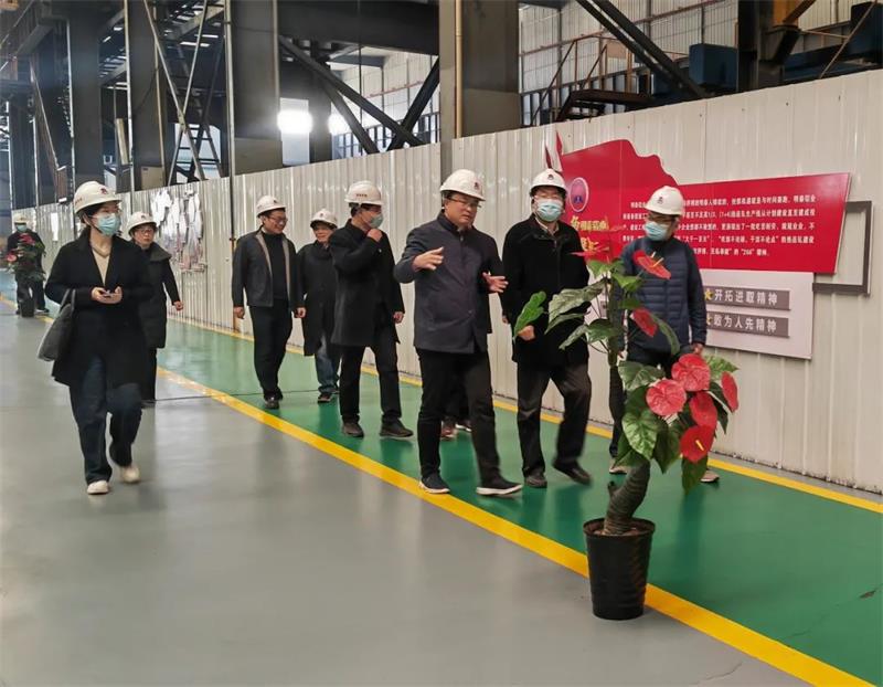 河南日报报业集团郑州分社社长徐建勋一行莅临大发国际铝业调研非公党建工作